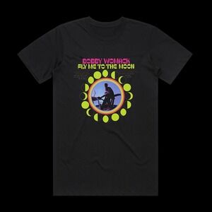 Bobby Womack Fly Me To The Moon Album Cover T-Shirt Black